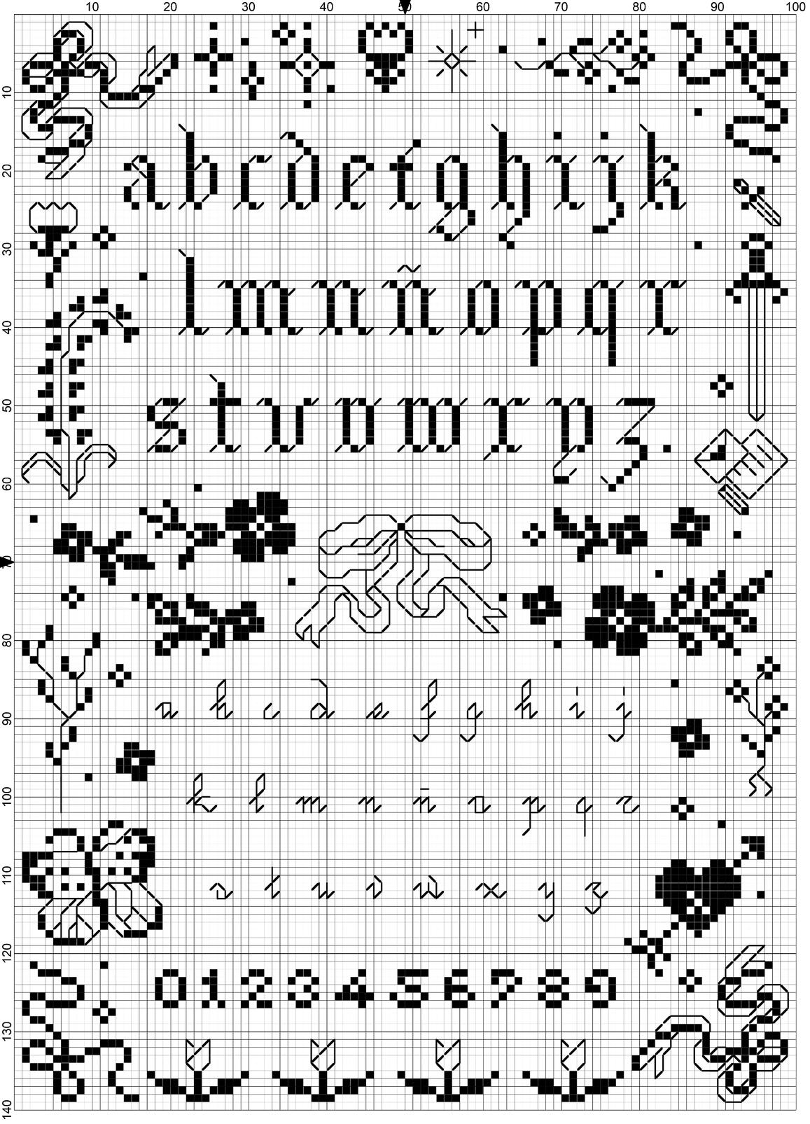 Diseño de patrón para taller de punto de cruz (2024)